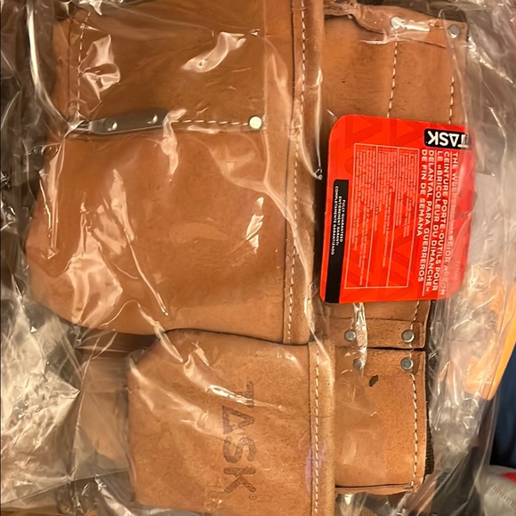 Task Weekend Warrior Apron Brown Leather Men's Wasist Tool Bag